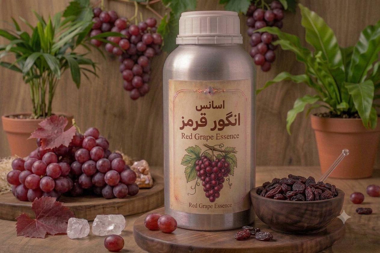 اسانس انگور قرمز خوراکی برند دالبرگ المان 1 کیلوگرم خالص ارسال سریع