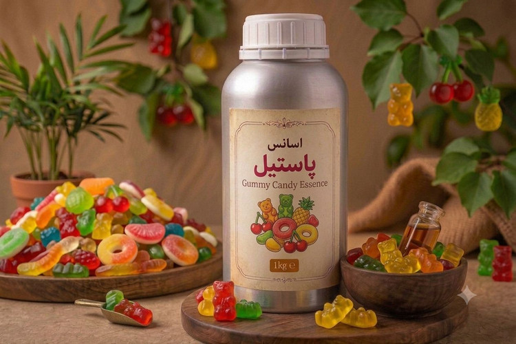 اسانس پاستیل خوراکی برند دالبرگ المان 1 کیلوگرم خالص ارسال سریع