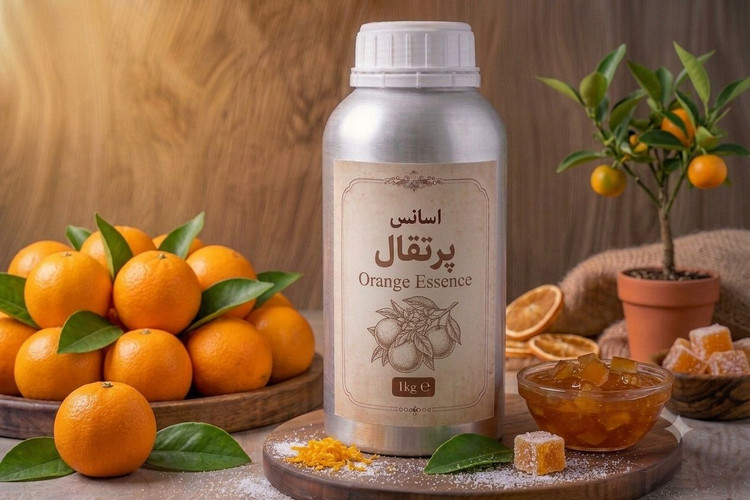 اسانس پرتغال خوراکی برند دالبرگ المان 1 کیلوگرم خالص ارسال سریع