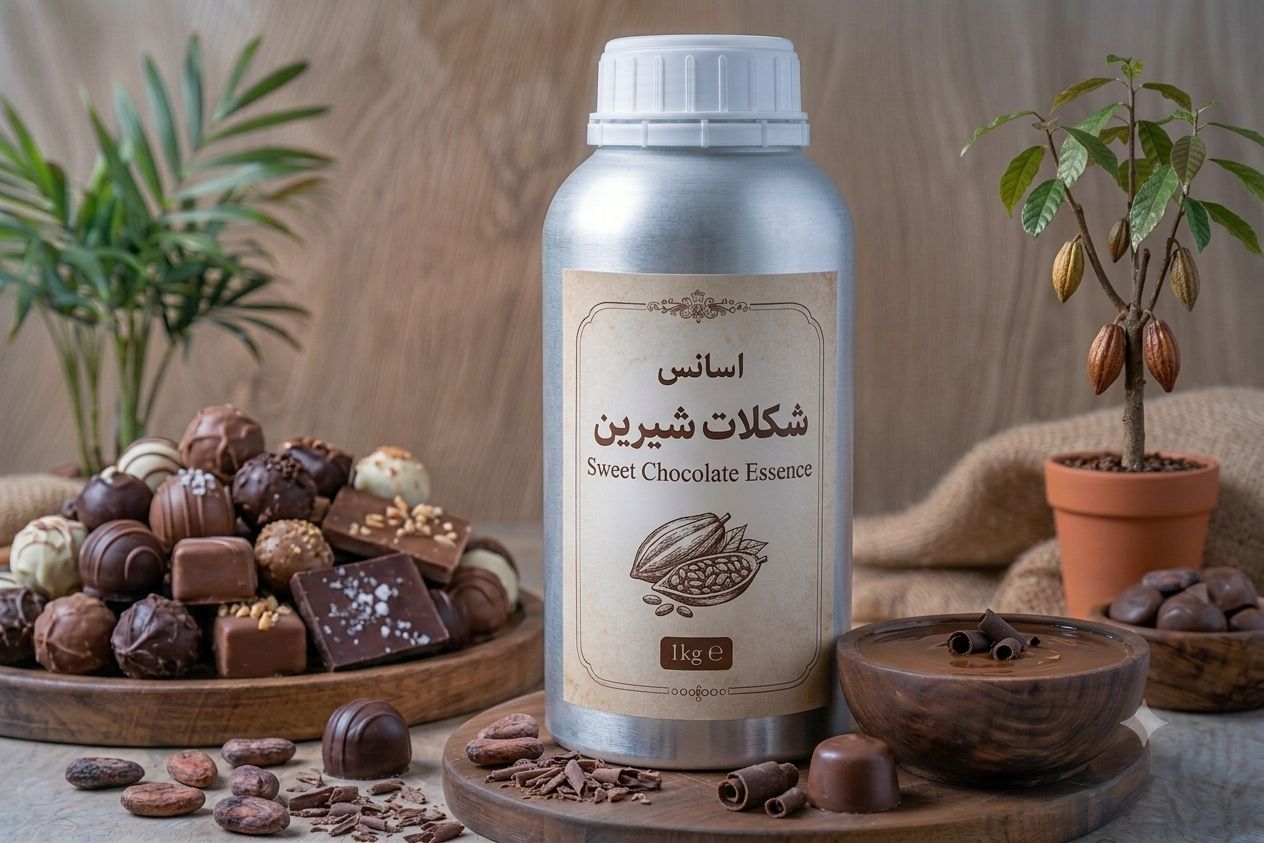 اسانس شکلات شیرین خوراکی برند دالبرگ المان 1 کیلوگرم خالص ارسال سریع